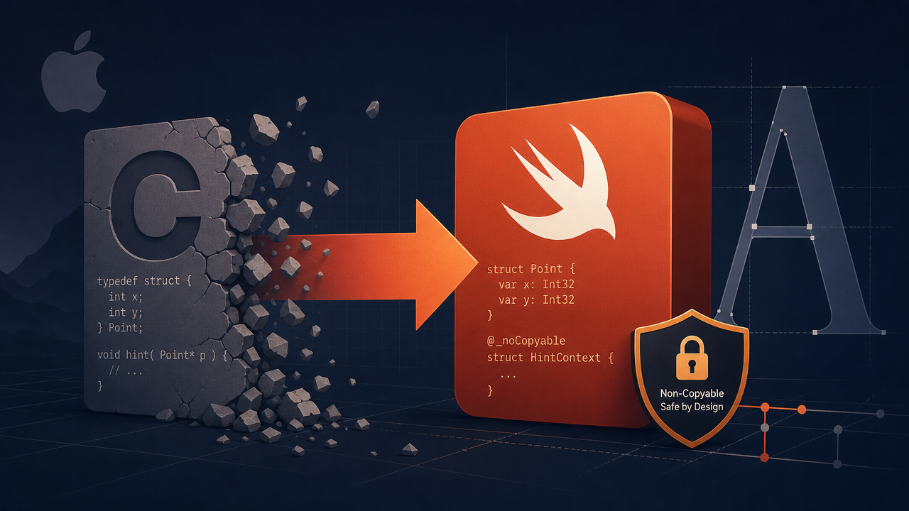 Migrating TrueType Hinting to Swift: How Apple Beat C